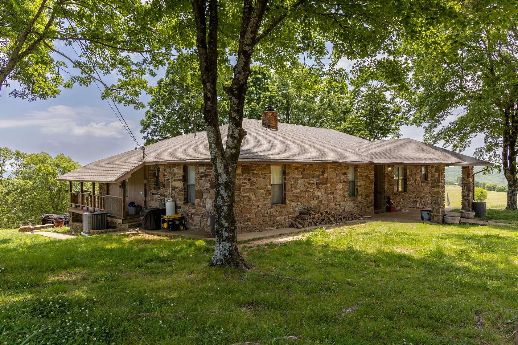 40 Acres of Land with Home for Sale in Chester, Arkansas