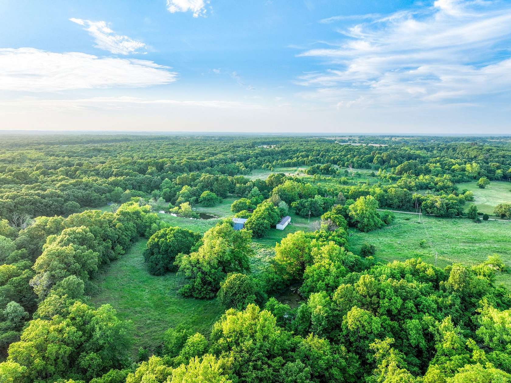 240 Acres of Land with Home for Sale in Boley, Oklahoma