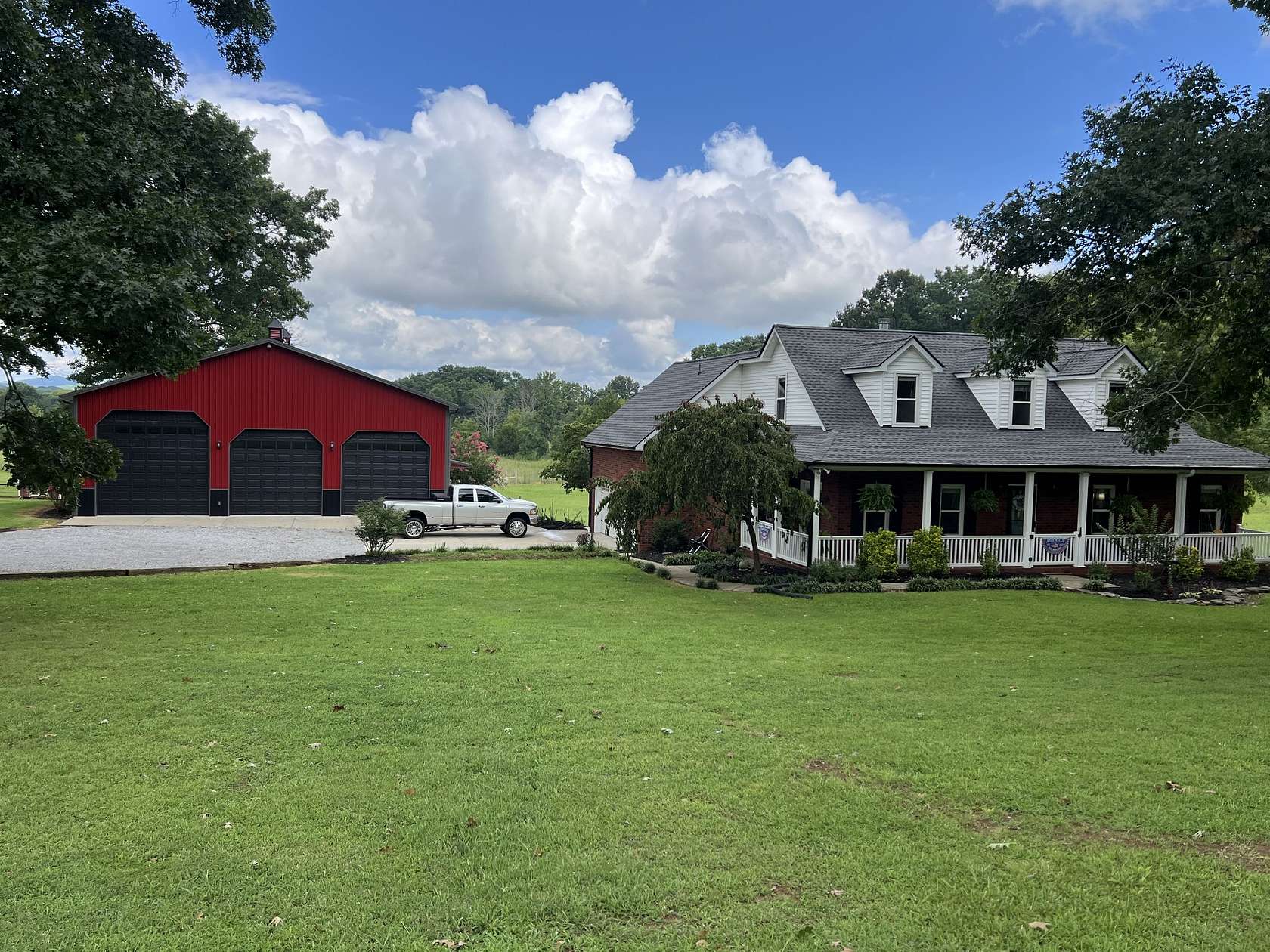 8.1 Acres of Land with Home for Sale in Lascassas, Tennessee