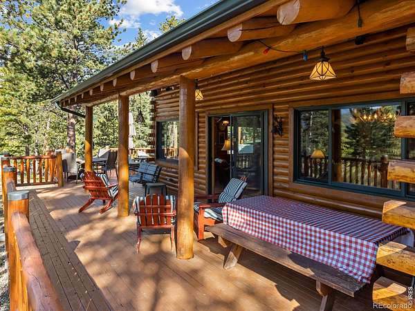 5.44 Acres of Land with Home for Sale in Allenspark, Colorado