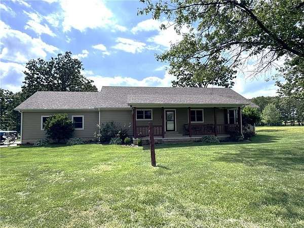 15 Acres of Recreational Land with Home for Sale in Wheatland, Missouri
