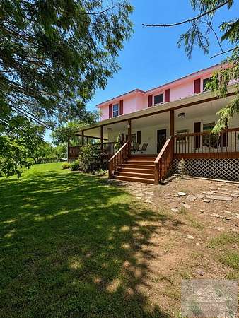 55 Acres of Land with Home for Sale in Alderson, West Virginia