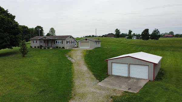2 Acres of Land with Home for Sale in Vevay, Indiana