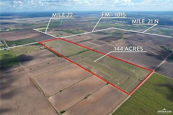 144 Acres of Land for Sale in Edcouch, Texas