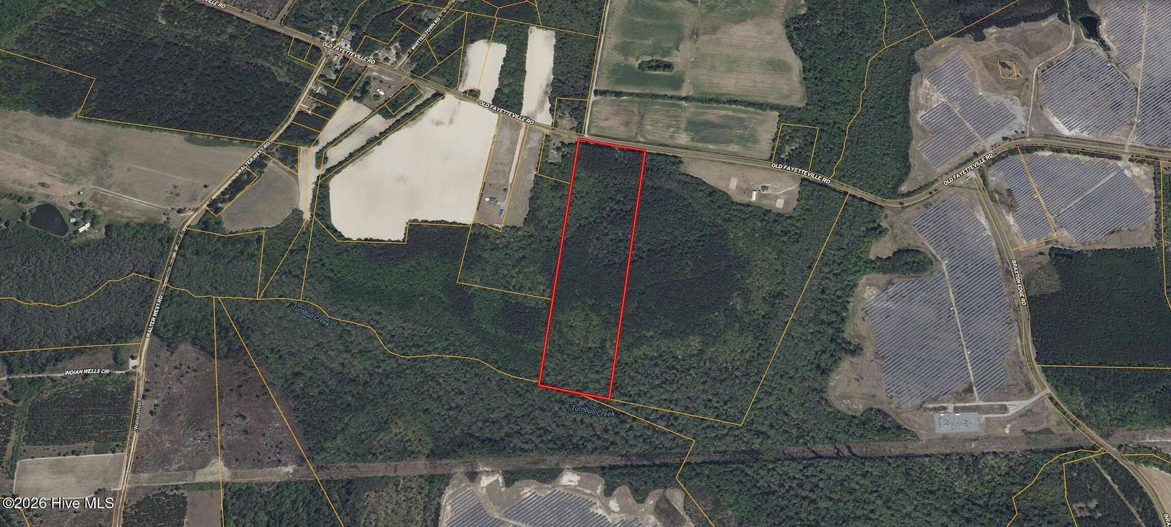 29.6 Acres of Recreational & Residential Land for Sale in Fayetteville, North Carolina