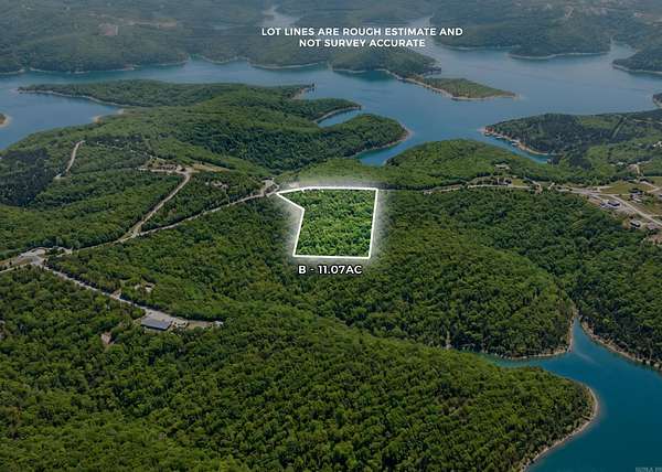 11 Acres of Recreational & Residential Land for Sale in Mountain Home, Arkansas