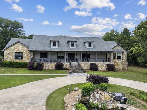 18.1 Acres of Land with Home for Sale in Hawkins, Texas
