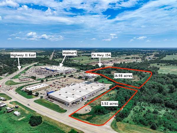 3.52 Acres of Commercial Land for Sale in Sulphur Springs, Texas