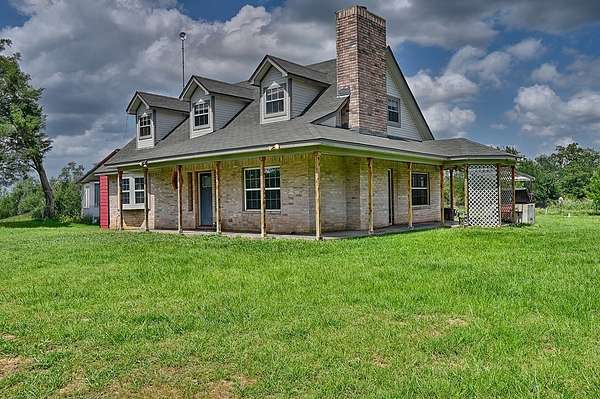 7.29 Acres of Land with Home for Sale in Paige, Texas