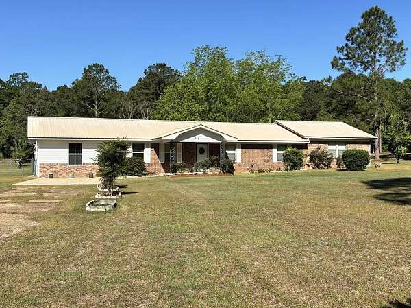 6.68 Acres of Land with Home for Sale in Cowarts, Alabama
