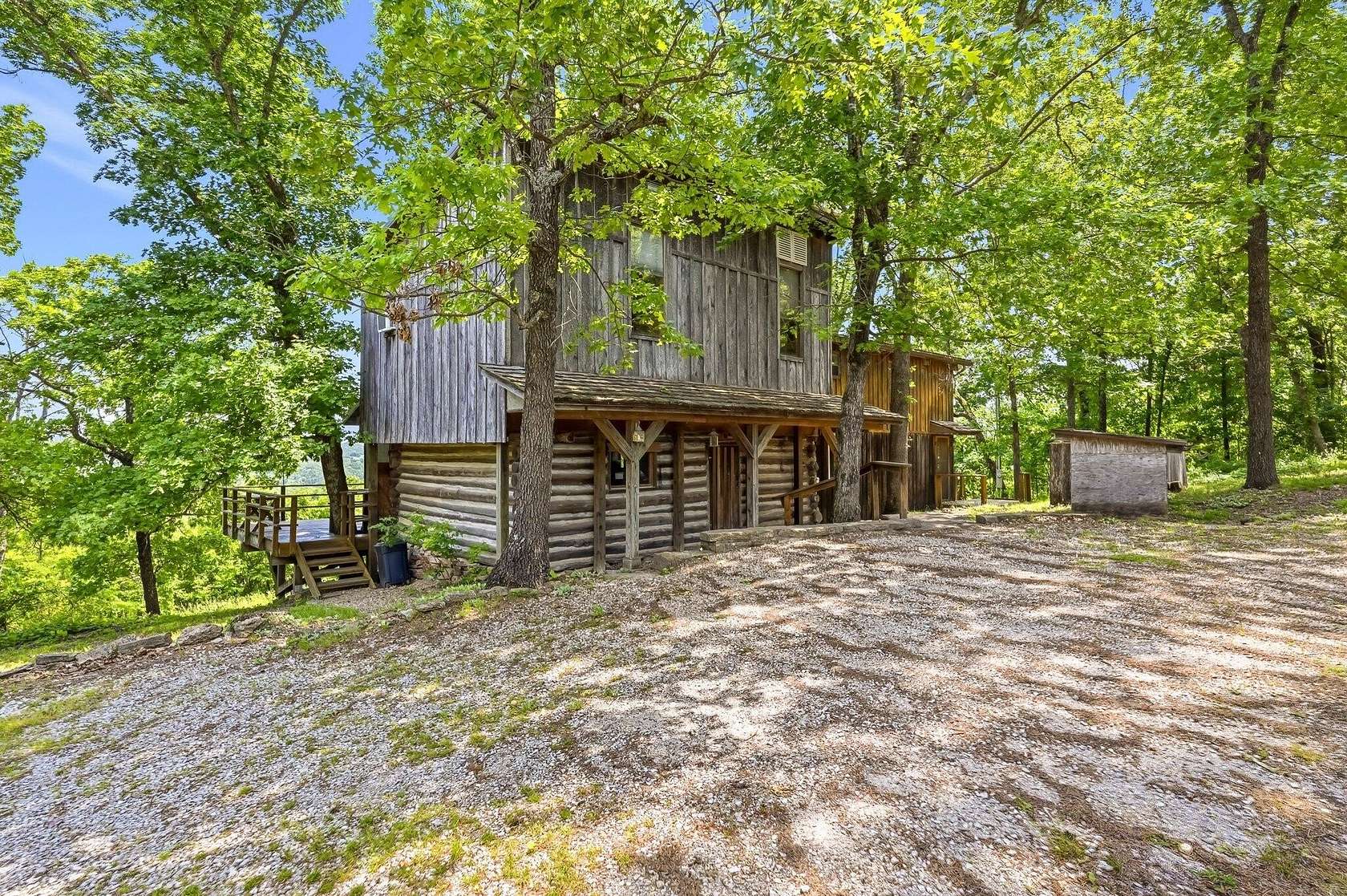 10 Acres of Recreational Land with Home for Sale in Eagle Rock, Missouri