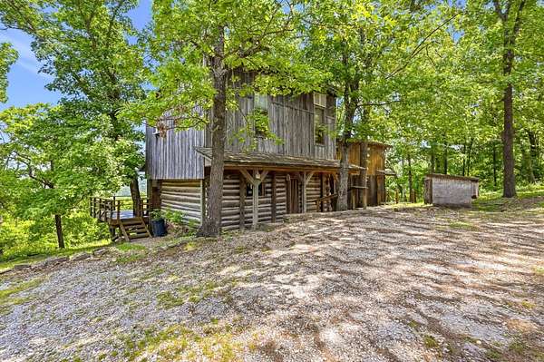 10 Acres of Recreational Land with Home for Sale in Eagle Rock, Missouri