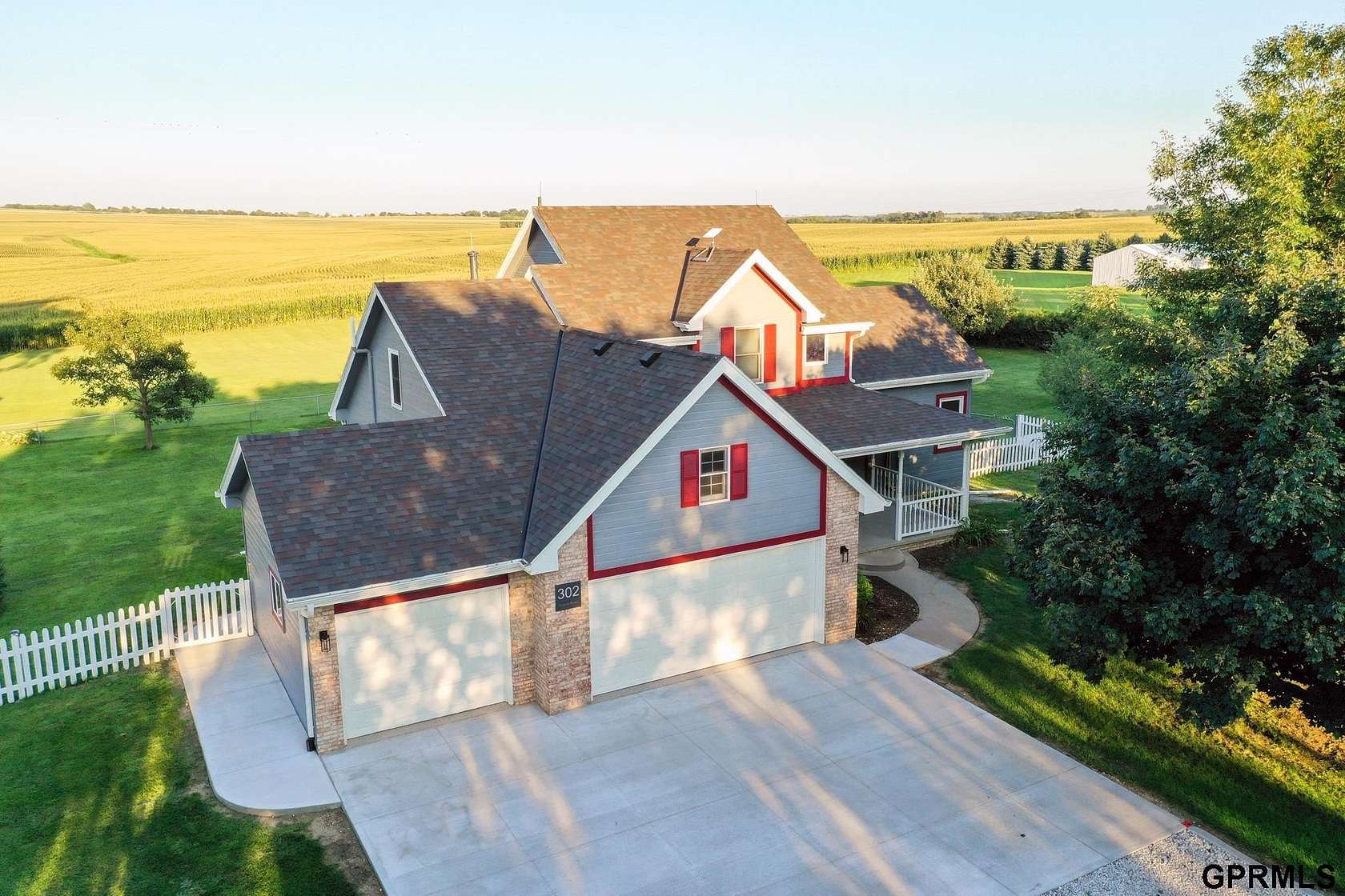 2.7 Acres of Land with Home for Sale in Plattsmouth, Nebraska