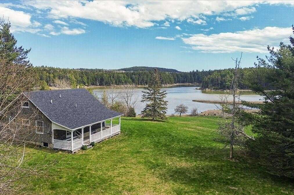 14.7 Acres of Land with Home for Sale in Brooksville, Maine