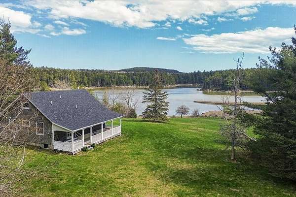 14.7 Acres of Land with Home for Sale in Brooksville, Maine
