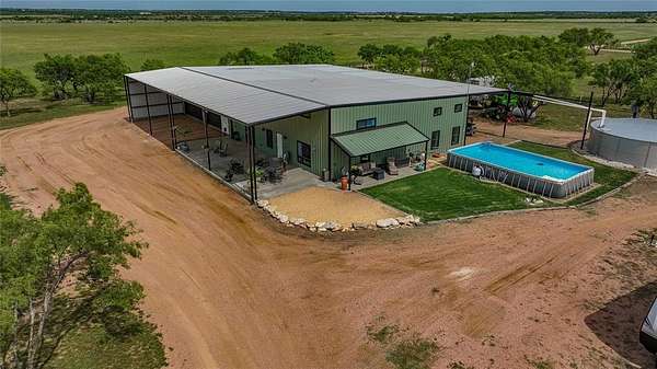 284 Acres of Recreational Land with Home for Sale in Rochelle, Texas