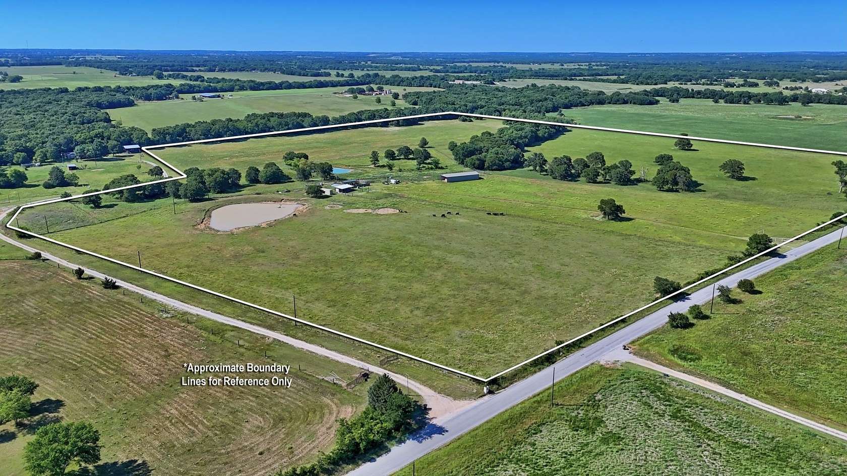 56 Acres of Land for Sale in Bowie, Texas