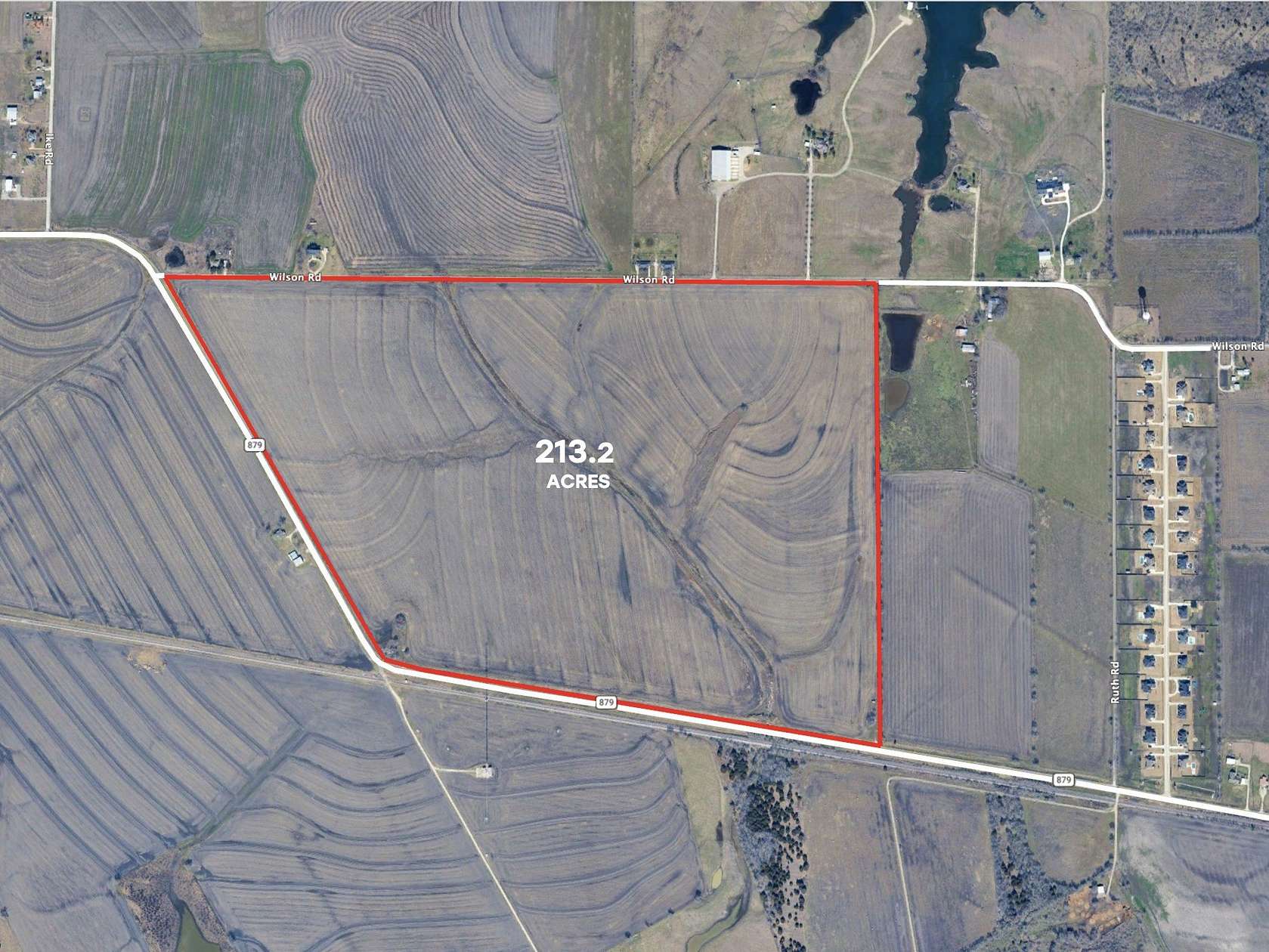213 Acres of Agricultural Land for Sale in Waxahachie, Texas