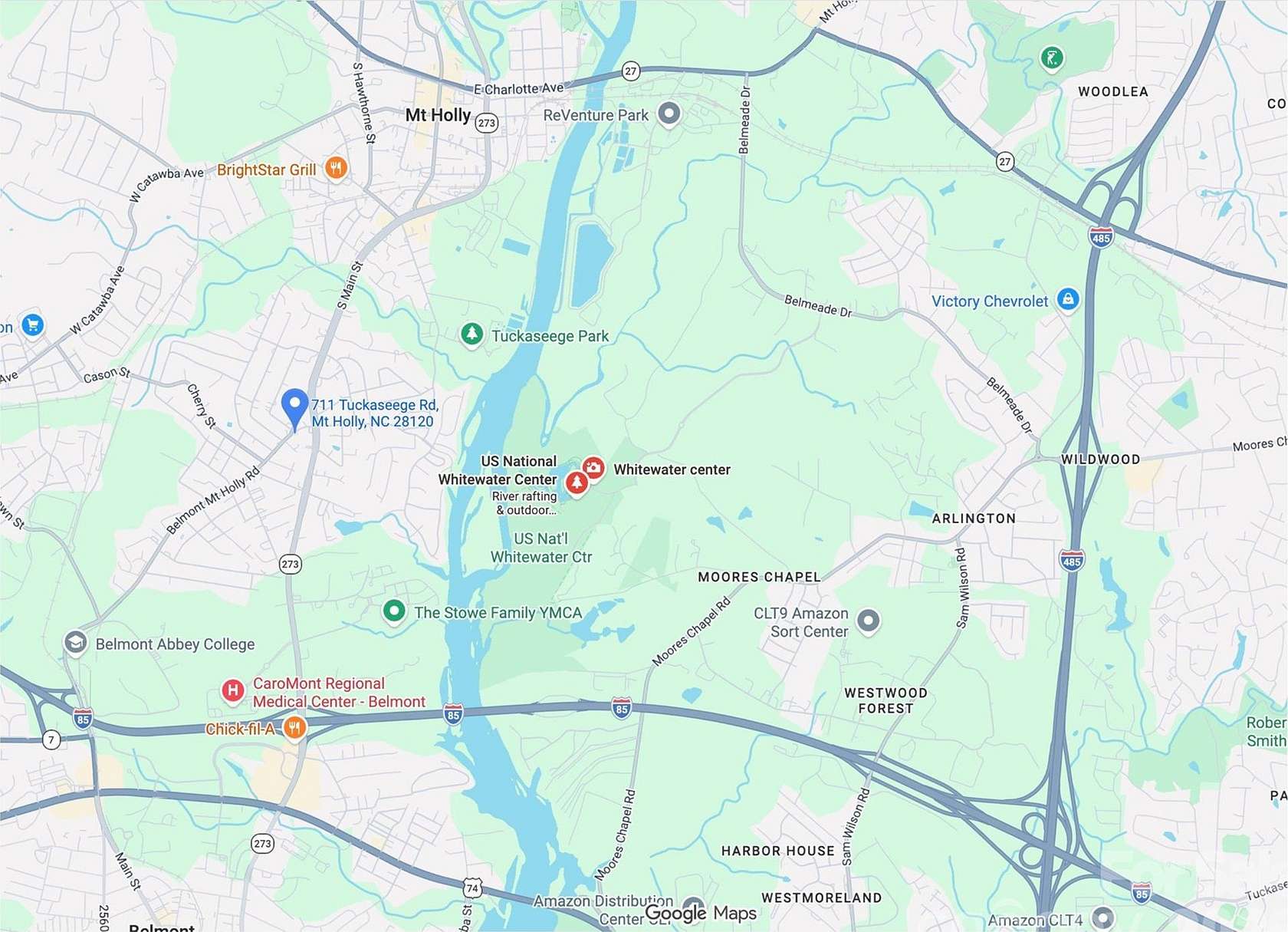 0.64 Acres of Commercial Land for Sale in Mount Holly, North Carolina