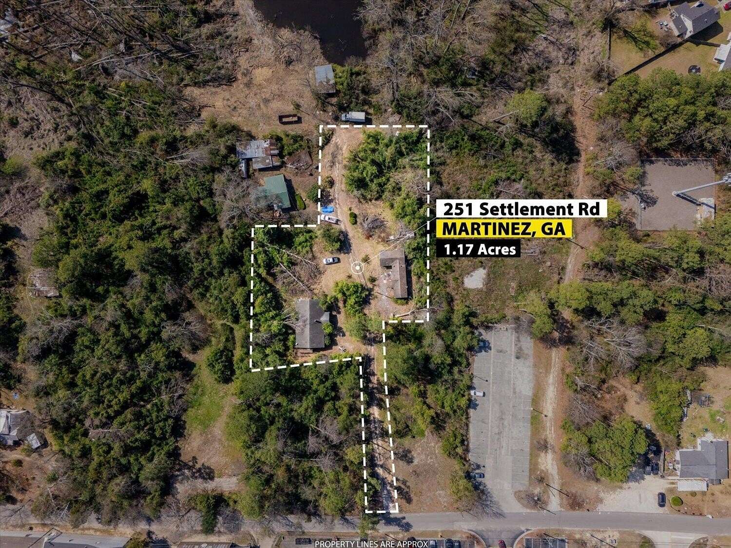 1.17 Acres of Land for Sale in Martinez, Georgia