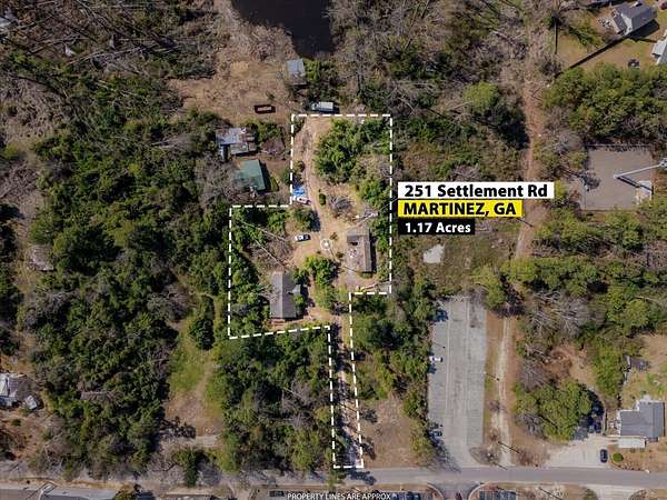 1.17 Acres of Land for Sale in Martinez, Georgia