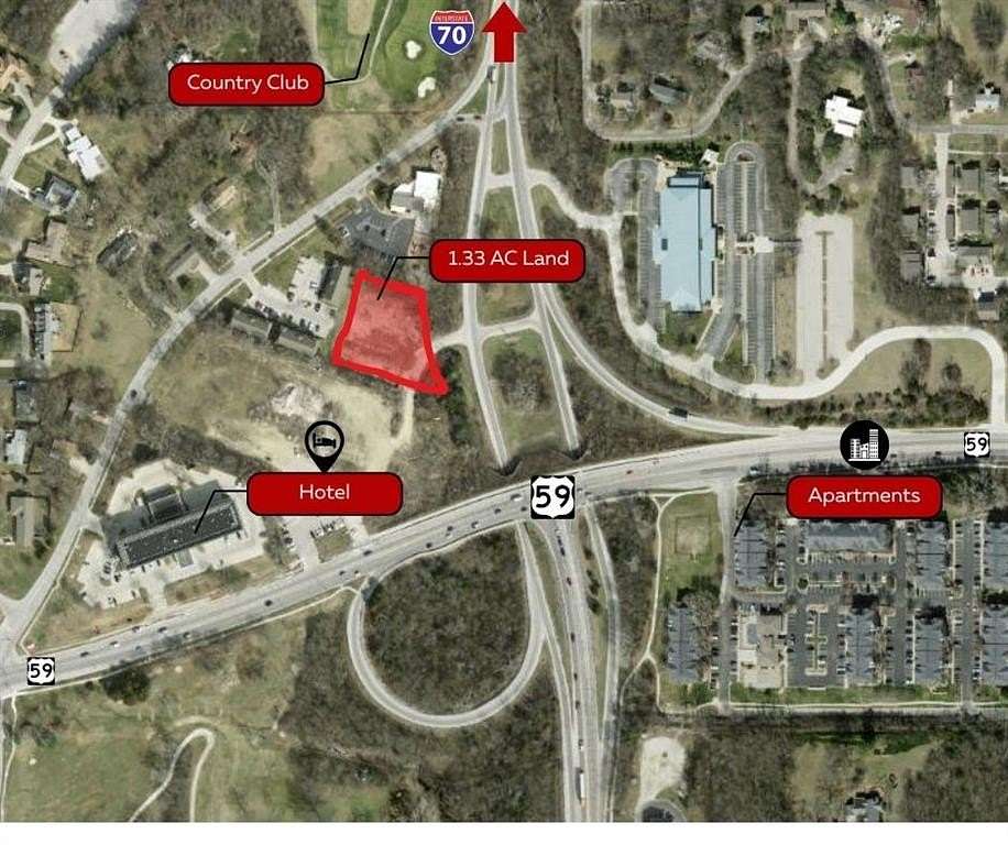 1.33 Acres of Mixed-Use Land for Sale in Lawrence, Kansas