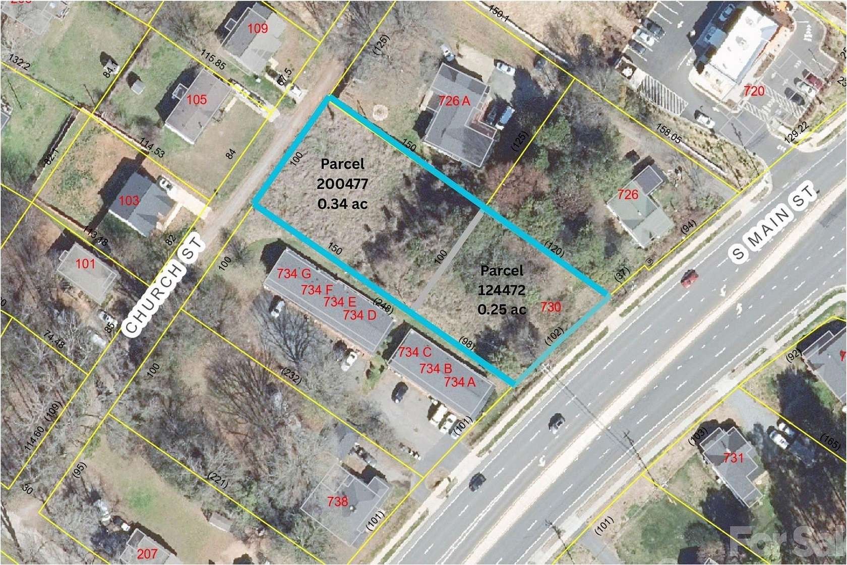 0.59 Acres of Residential Land for Sale in Mount Holly, North Carolina