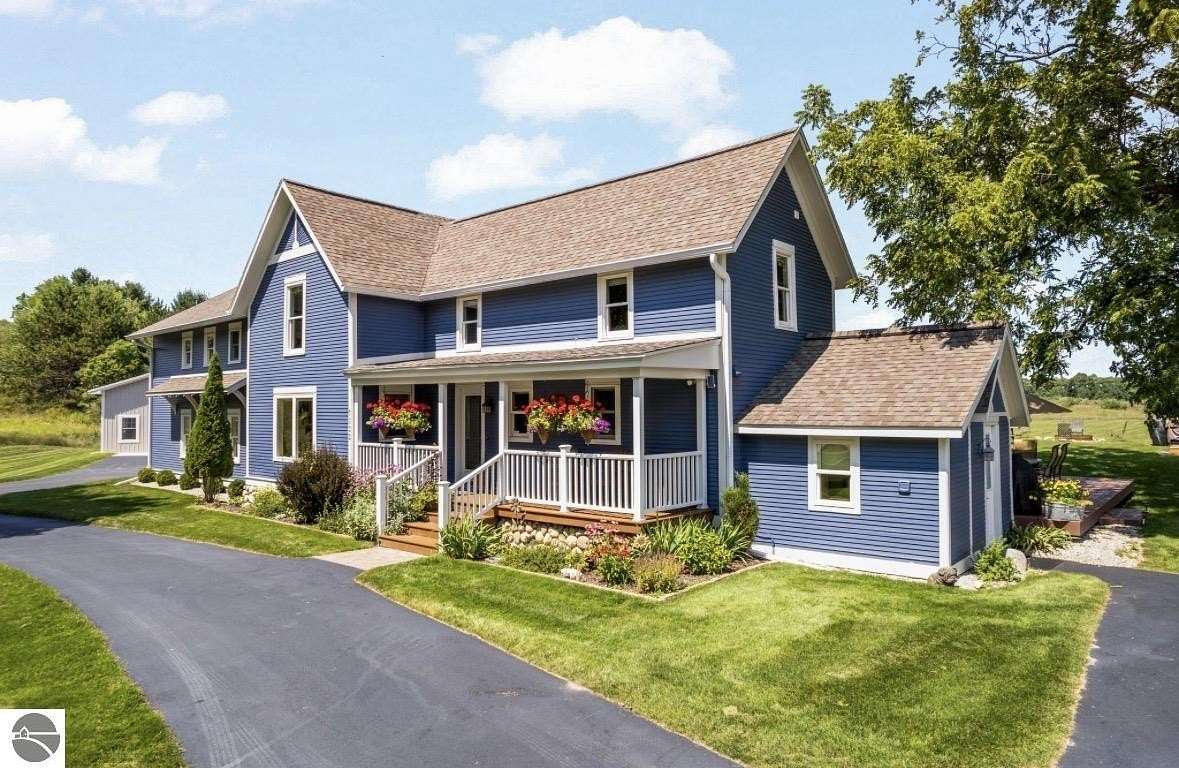 40 Acres of Land with Home for Sale in Buckley, Michigan