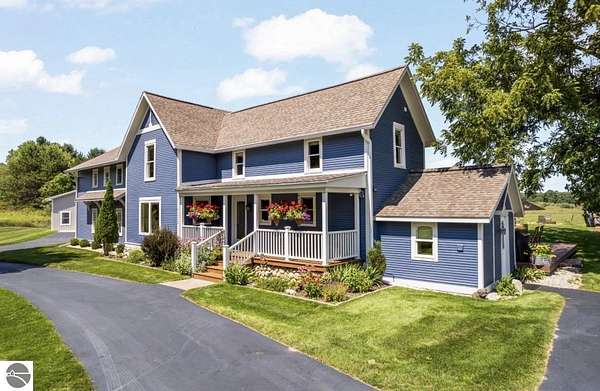 40 Acres of Land with Home for Sale in Buckley, Michigan