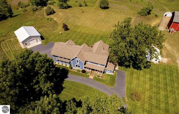40 Acres of Land with Home for Sale in Buckley, Michigan