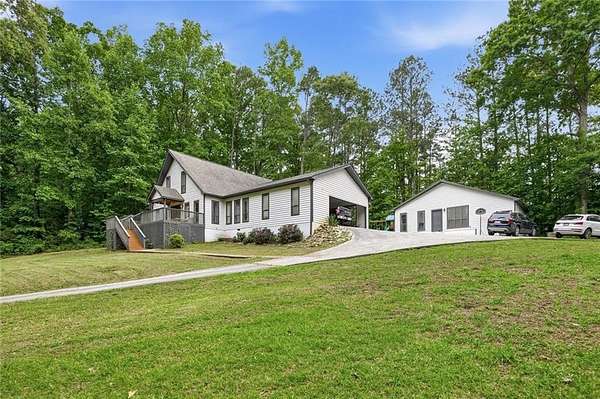 3.44 Acres of Land with Home for Sale in Snellville, Georgia