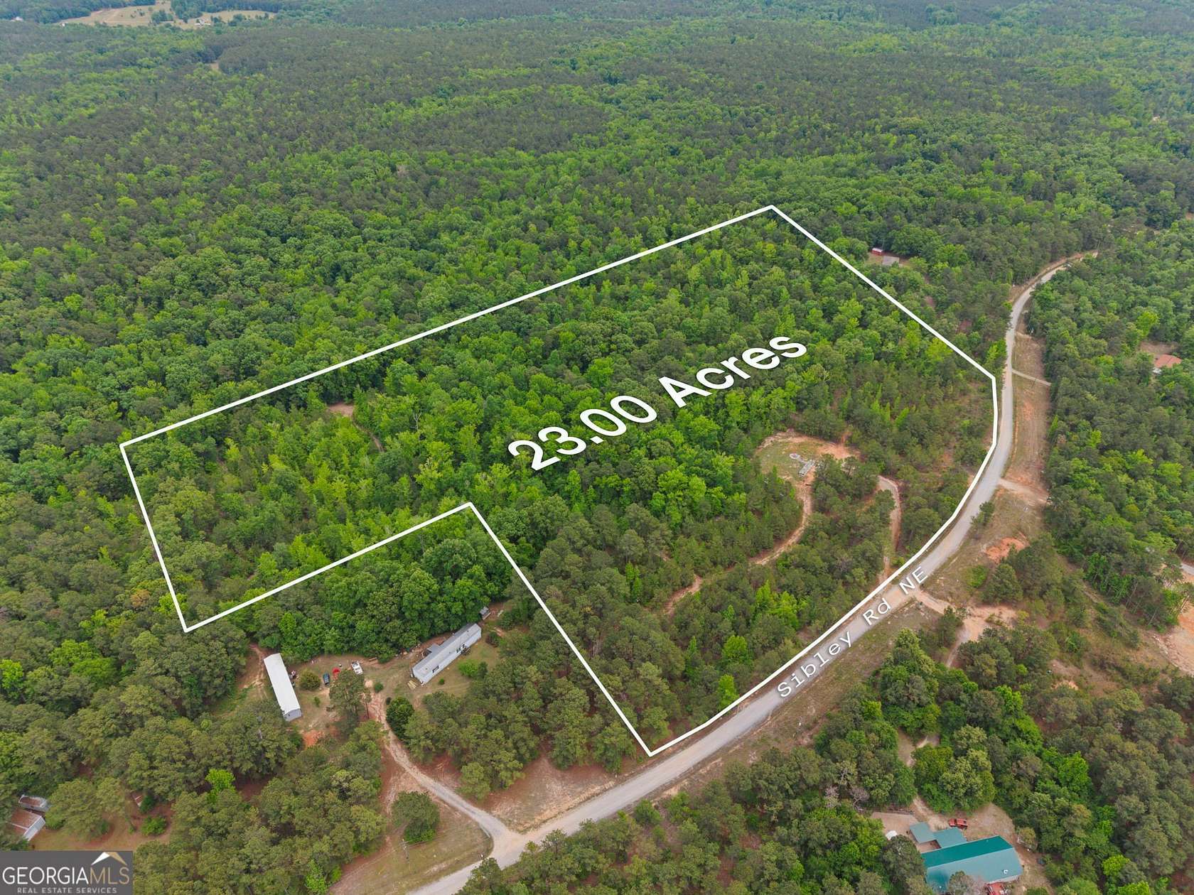 23 Acres of Recreational & Residential Land for Sale in Milledgeville, Georgia