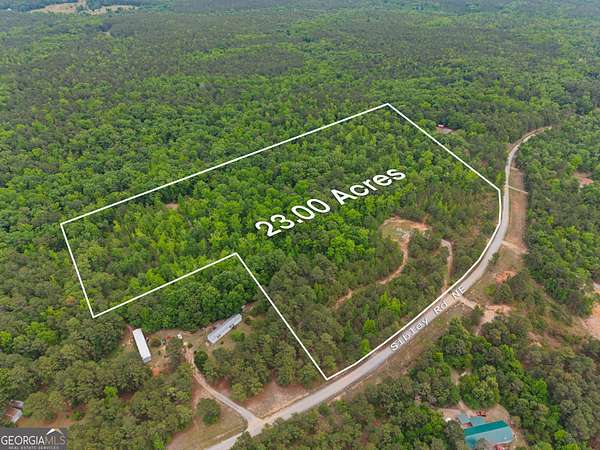 23 Acres of Recreational & Residential Land for Sale in Milledgeville, Georgia