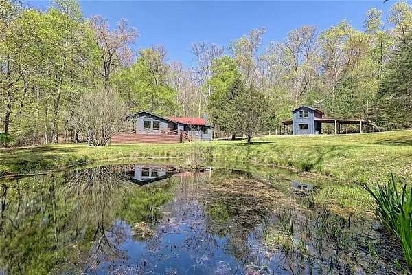 2.75 Acres of Land with Home for Sale in Morganton, Georgia