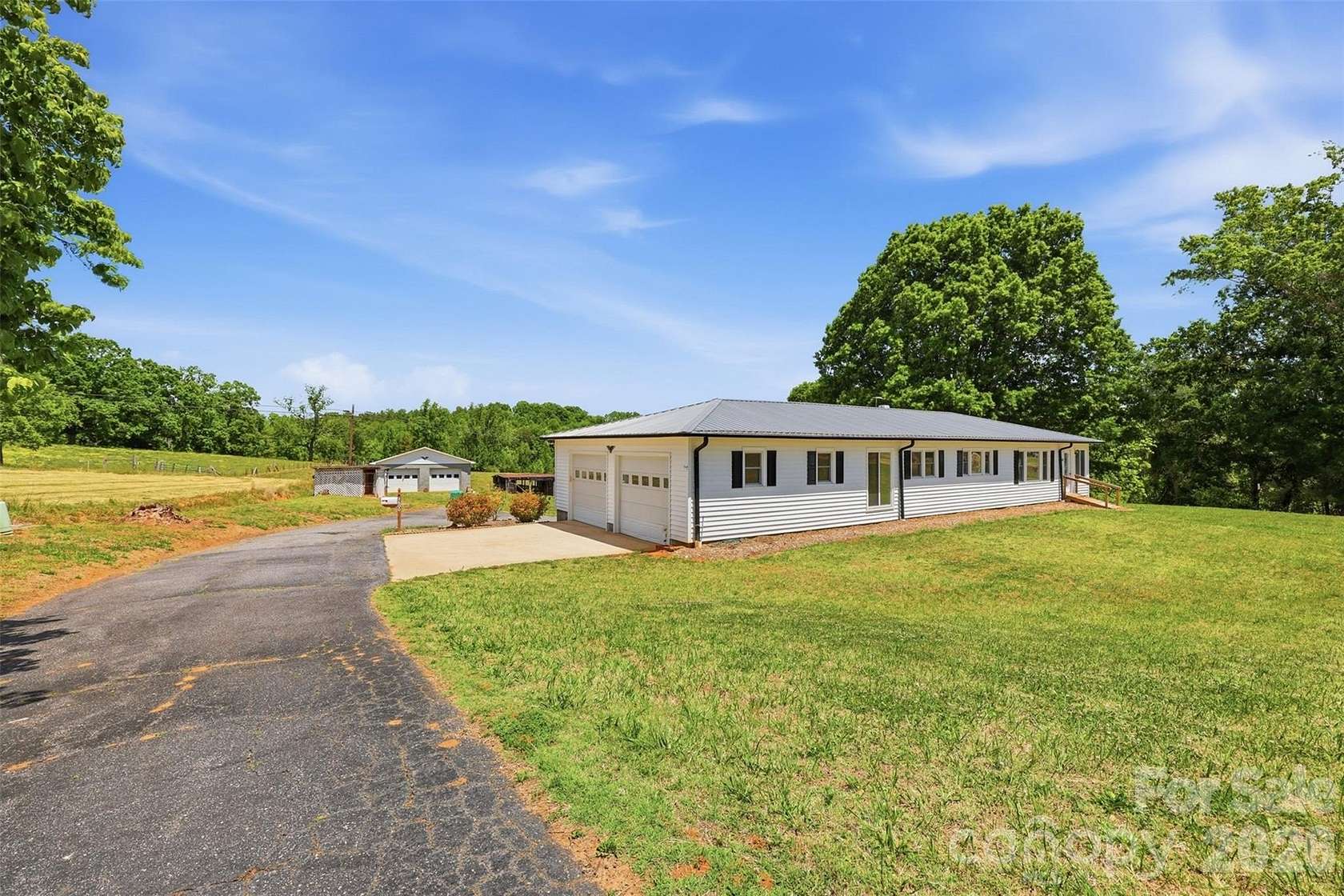 7 Acres of Land with Home for Sale in Taylorsville, North Carolina
