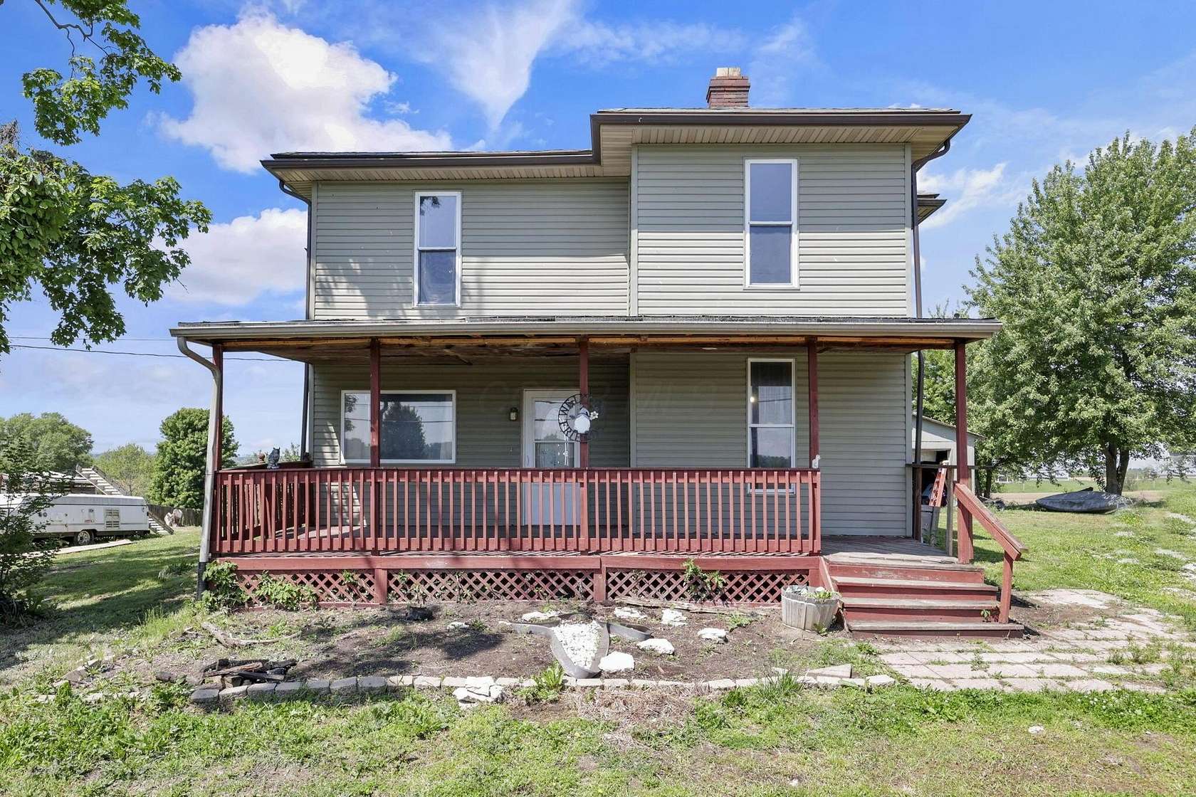 1.54 Acres of Land with Home for Sale in Amanda, Ohio