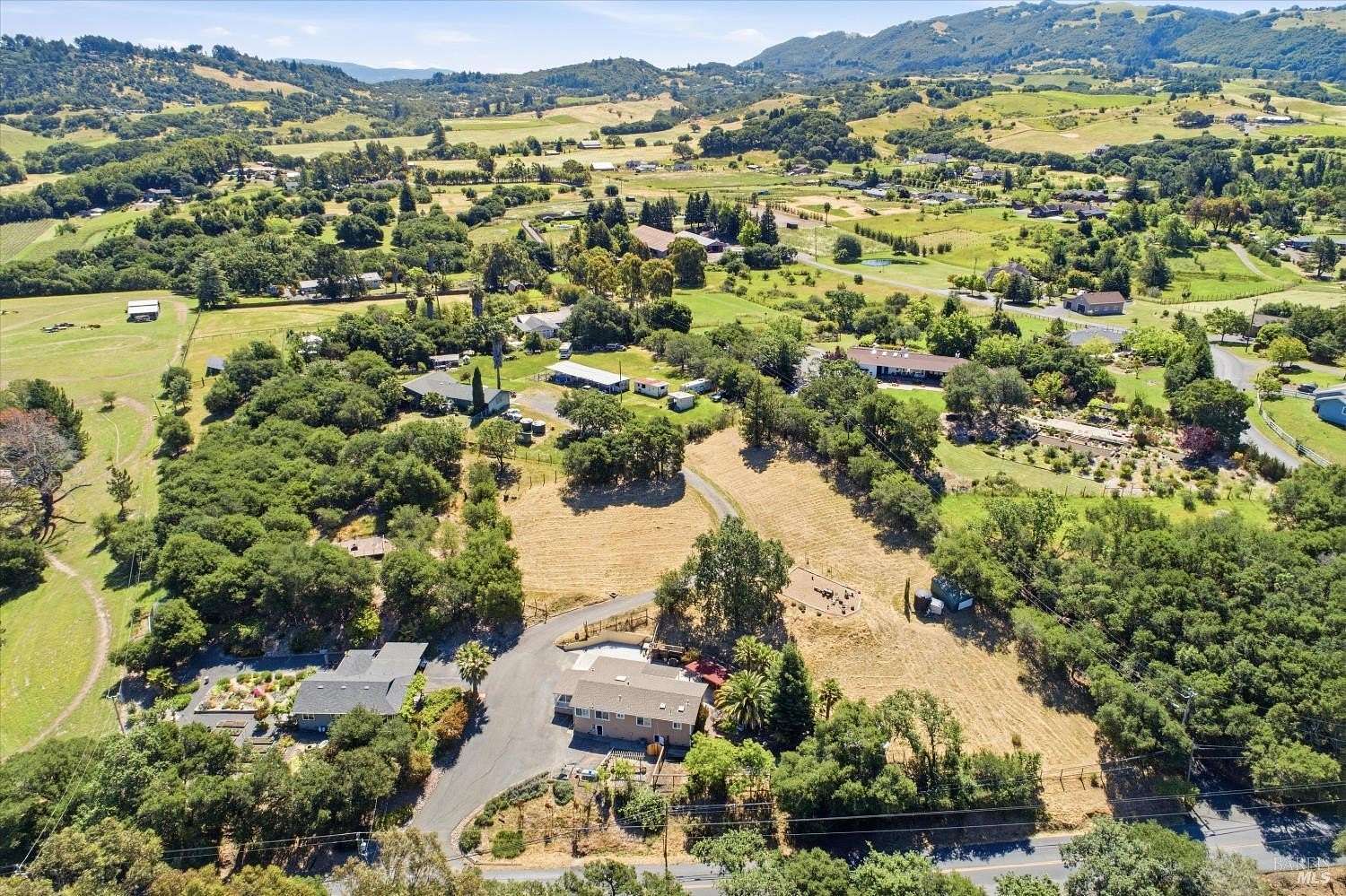 1.52 Acres of Land with Home for Sale in Santa Rosa, California