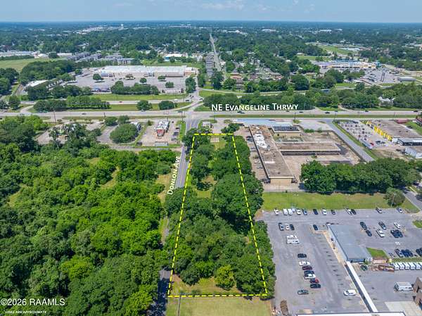 1.88 Acres of Commercial Land for Sale in Lafayette, Louisiana