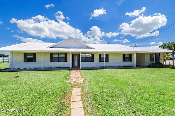 8.22 Acres of Land with Home for Sale in Church Point, Louisiana