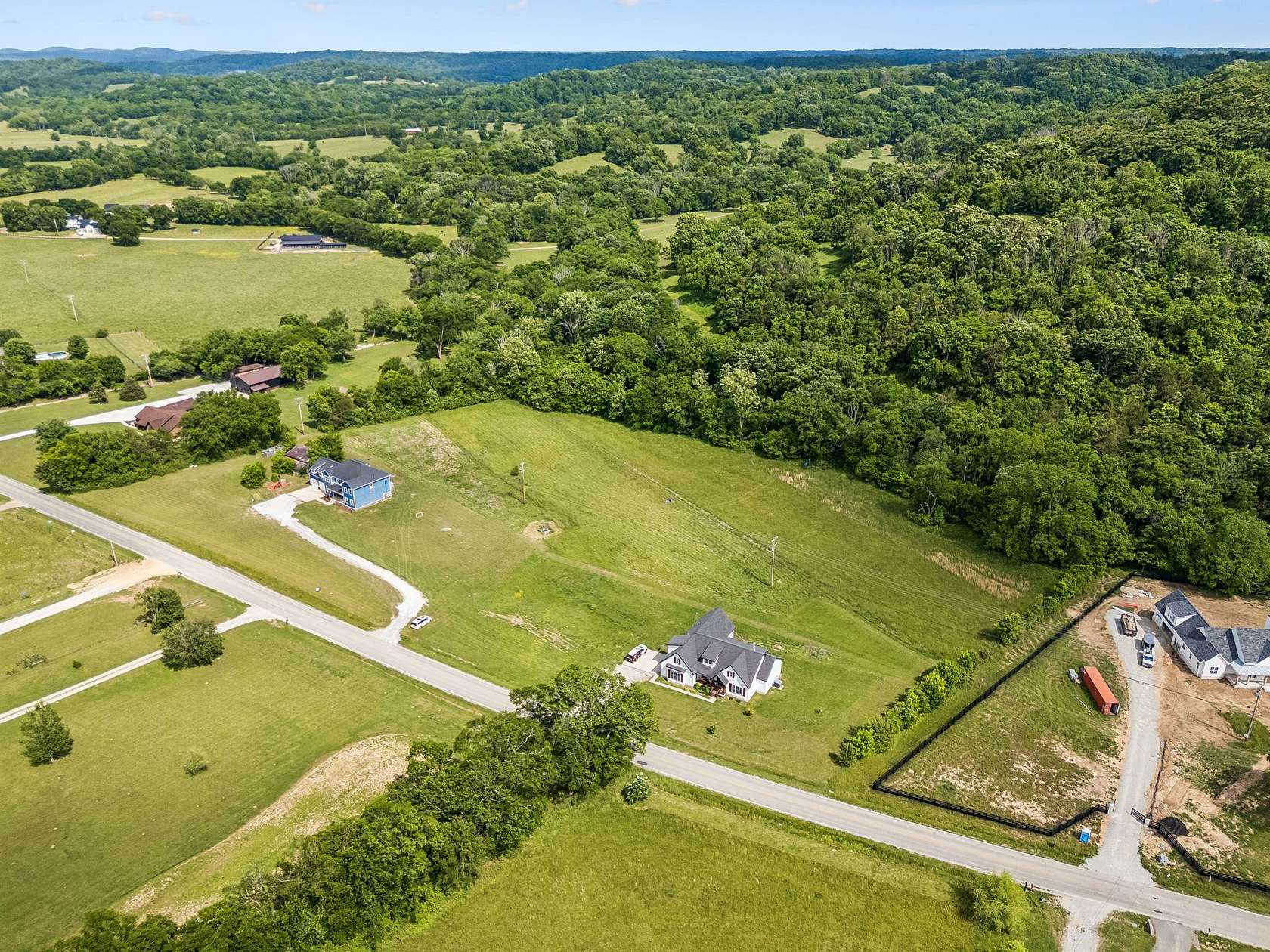 8.89 Acres of Land with Home for Sale in Culleoka, Tennessee