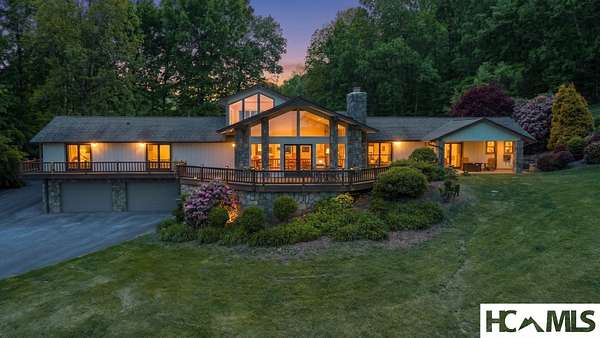 26.1 Acres of Land with Home for Sale in Glenville, North Carolina