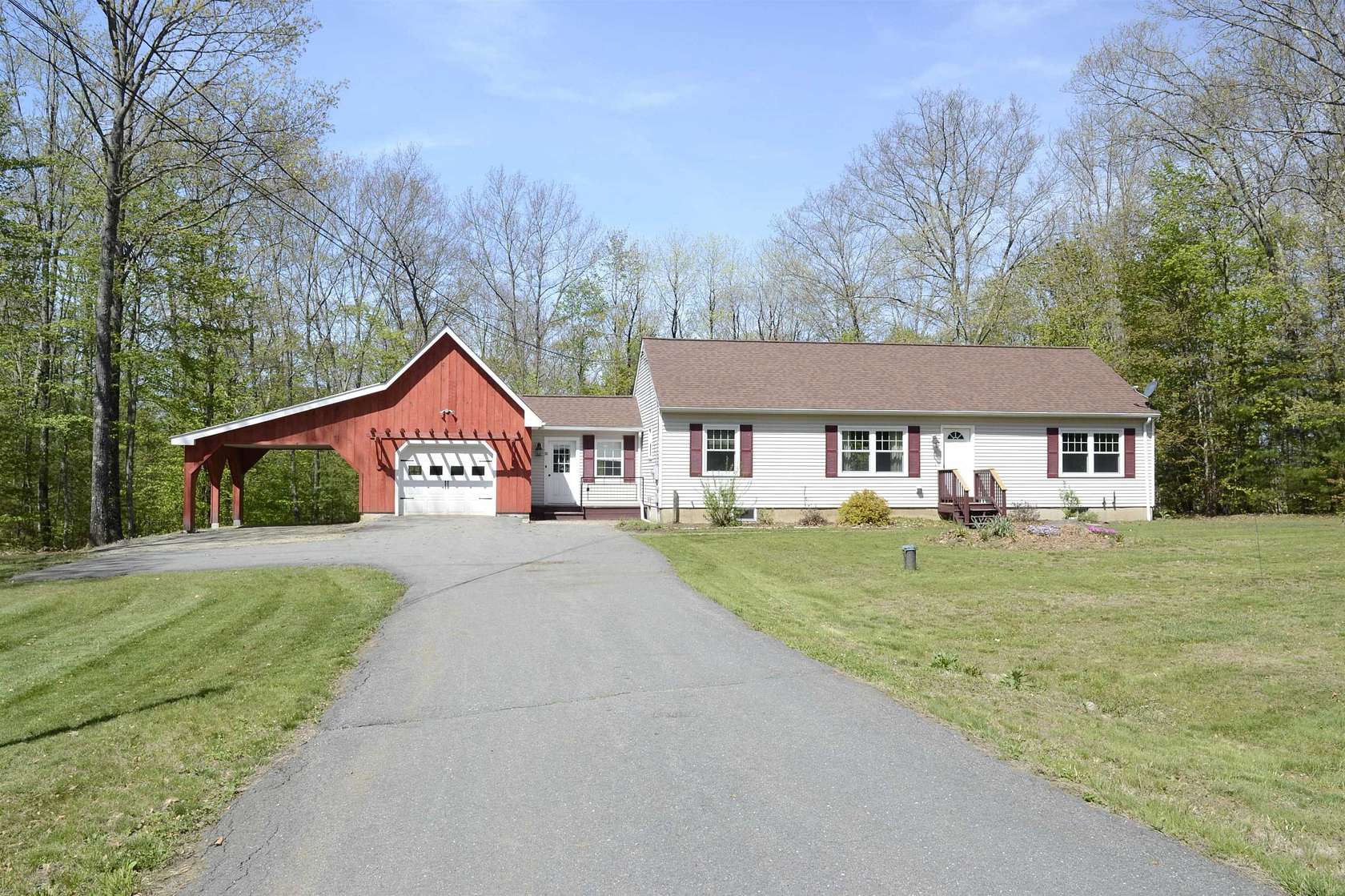 2.5 Acres of Land with Home for Sale in Winchester, New Hampshire