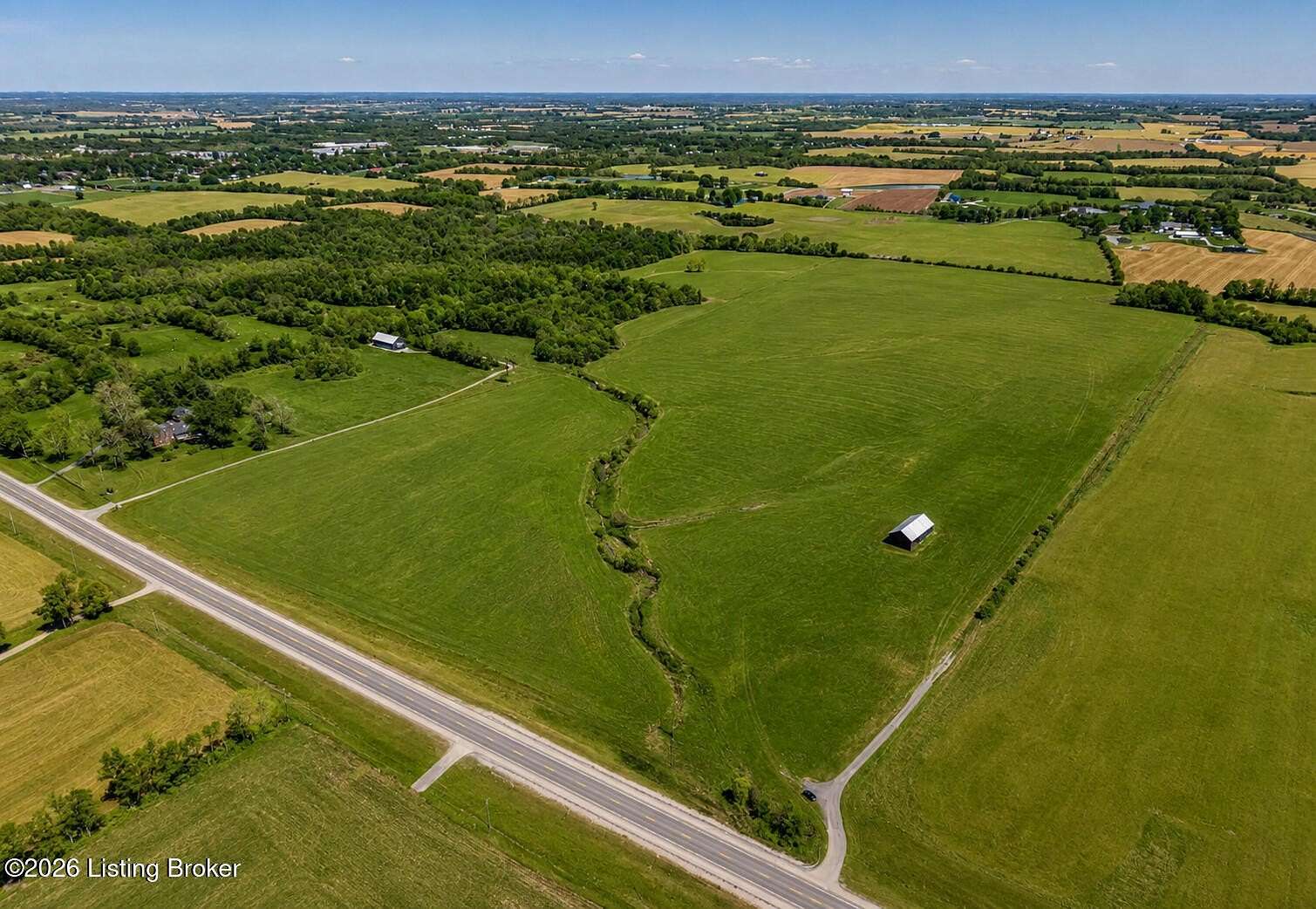 37.5 Acres of Agricultural & Residential Land for Sale in Shelbyville, Kentucky