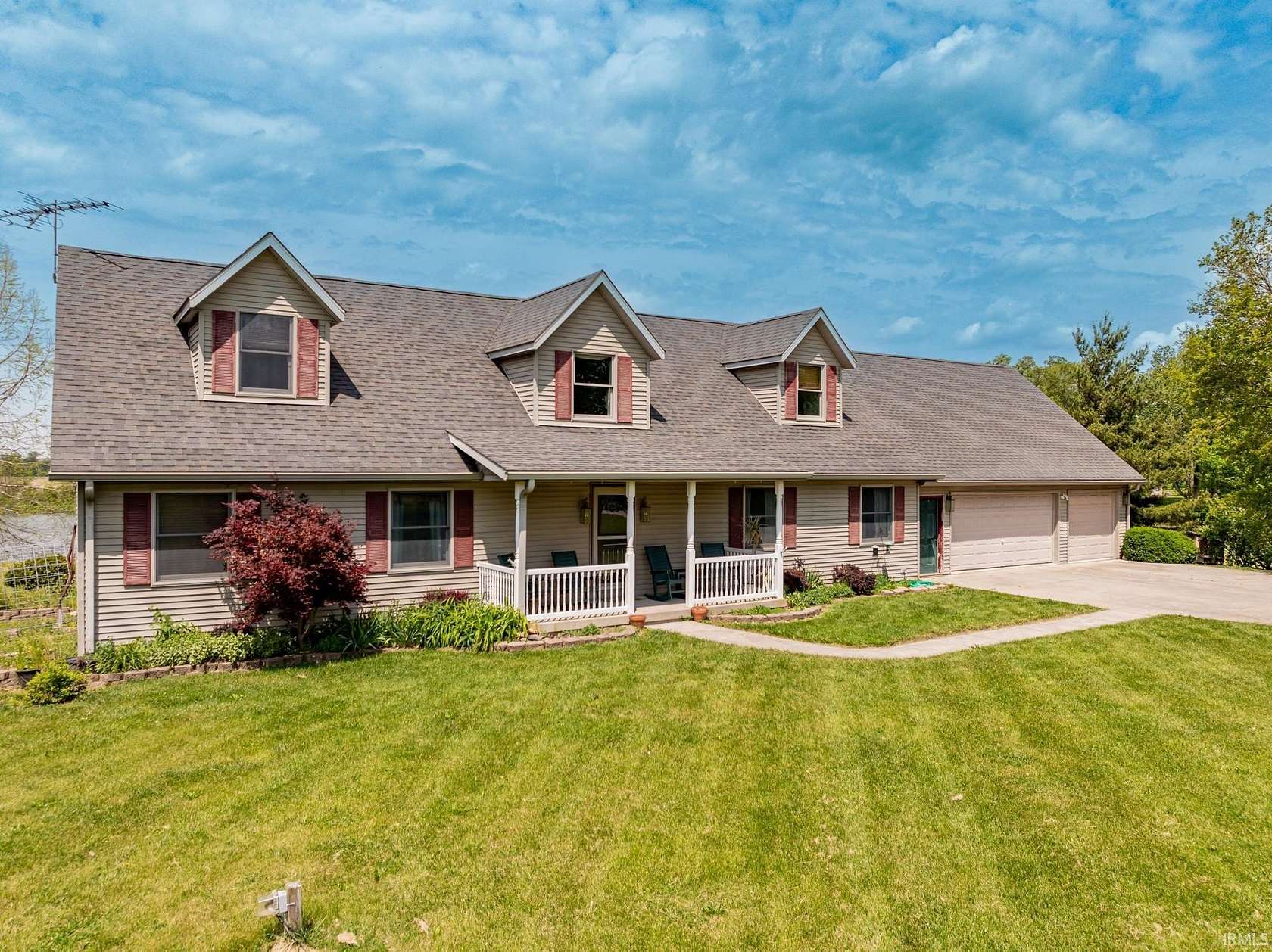 3.2 Acres of Land with Home for Sale in Eaton, Indiana