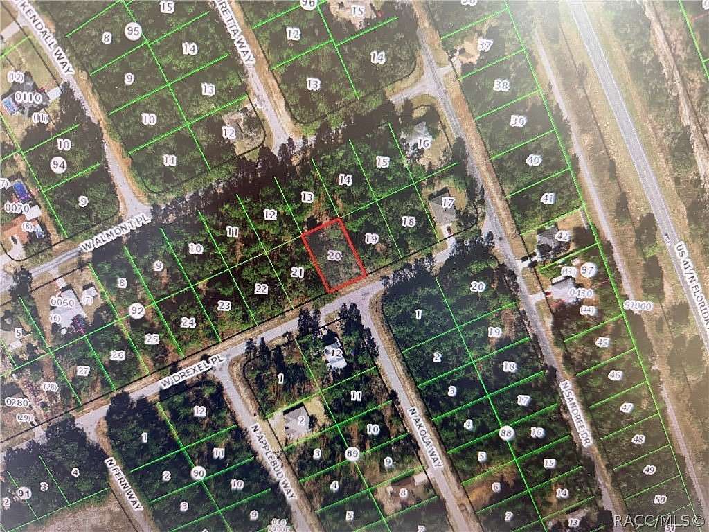 0.23 Acres of Residential Land for Sale in Citrus Springs, Florida