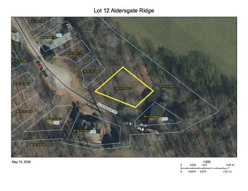 0.17 Acres of Residential Land for Sale in Waynesville, North Carolina