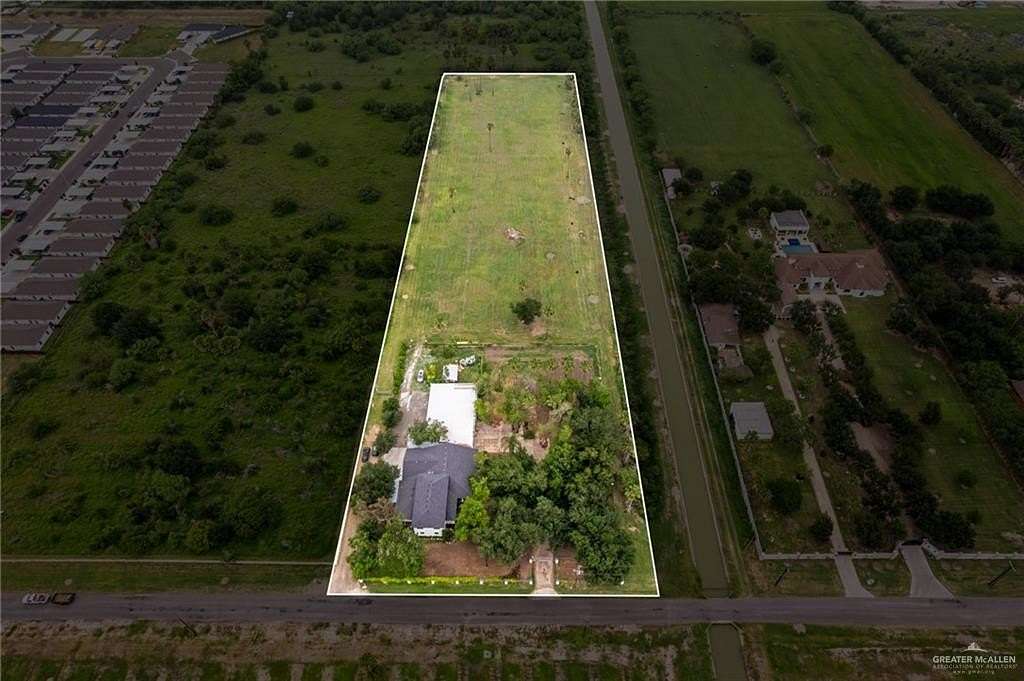 4.88 Acres of Land with Home for Sale in Alton, Texas