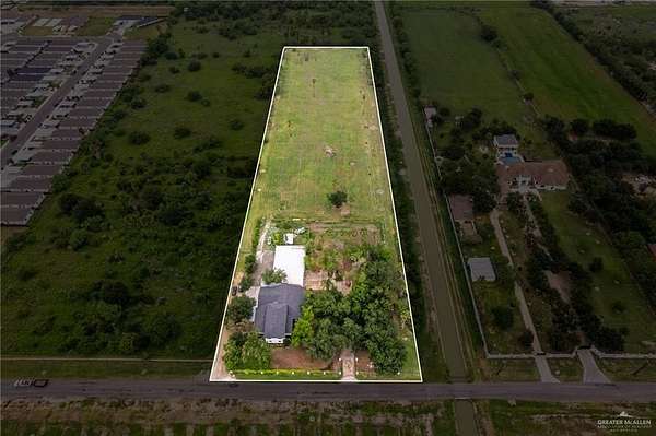 4.88 Acres of Land with Home for Sale in Alton, Texas
