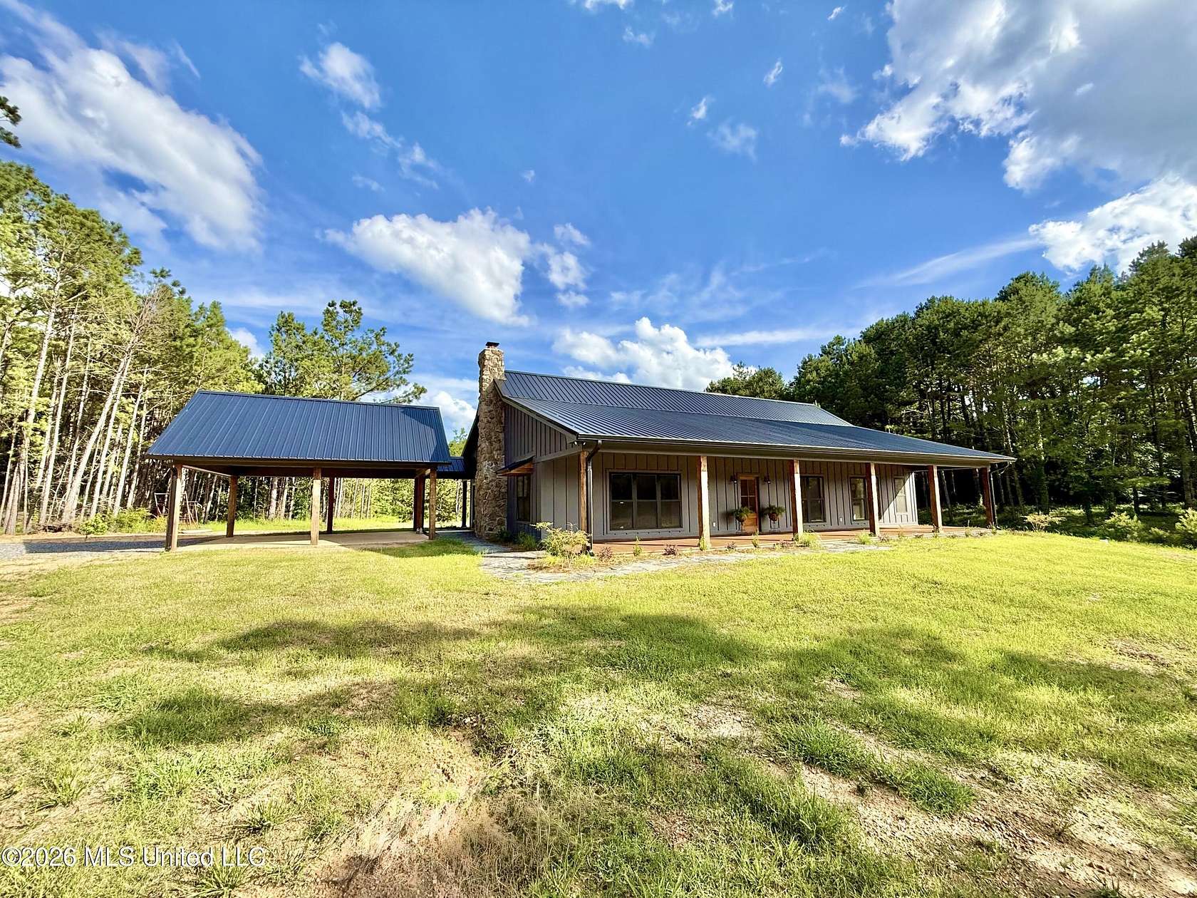 5.5 Acres of Land with Home for Sale in Crystal Springs, Mississippi