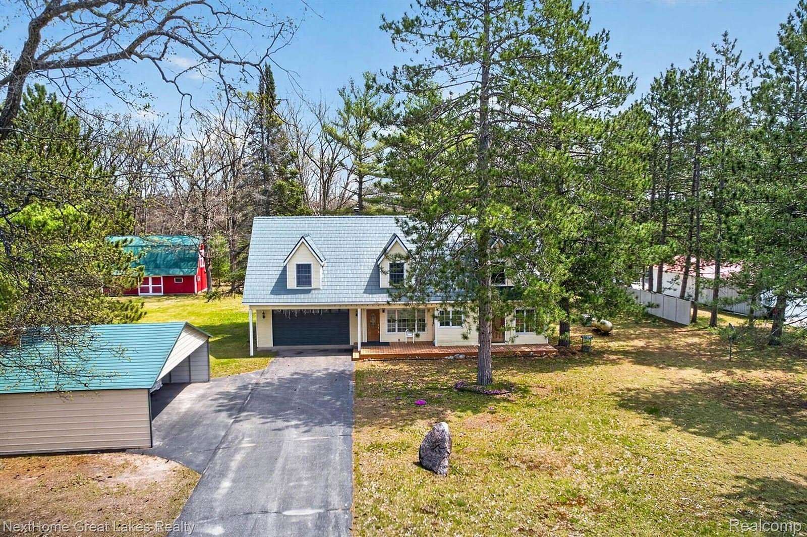 20 Acres of Land with Home for Sale in Grant Township, Michigan